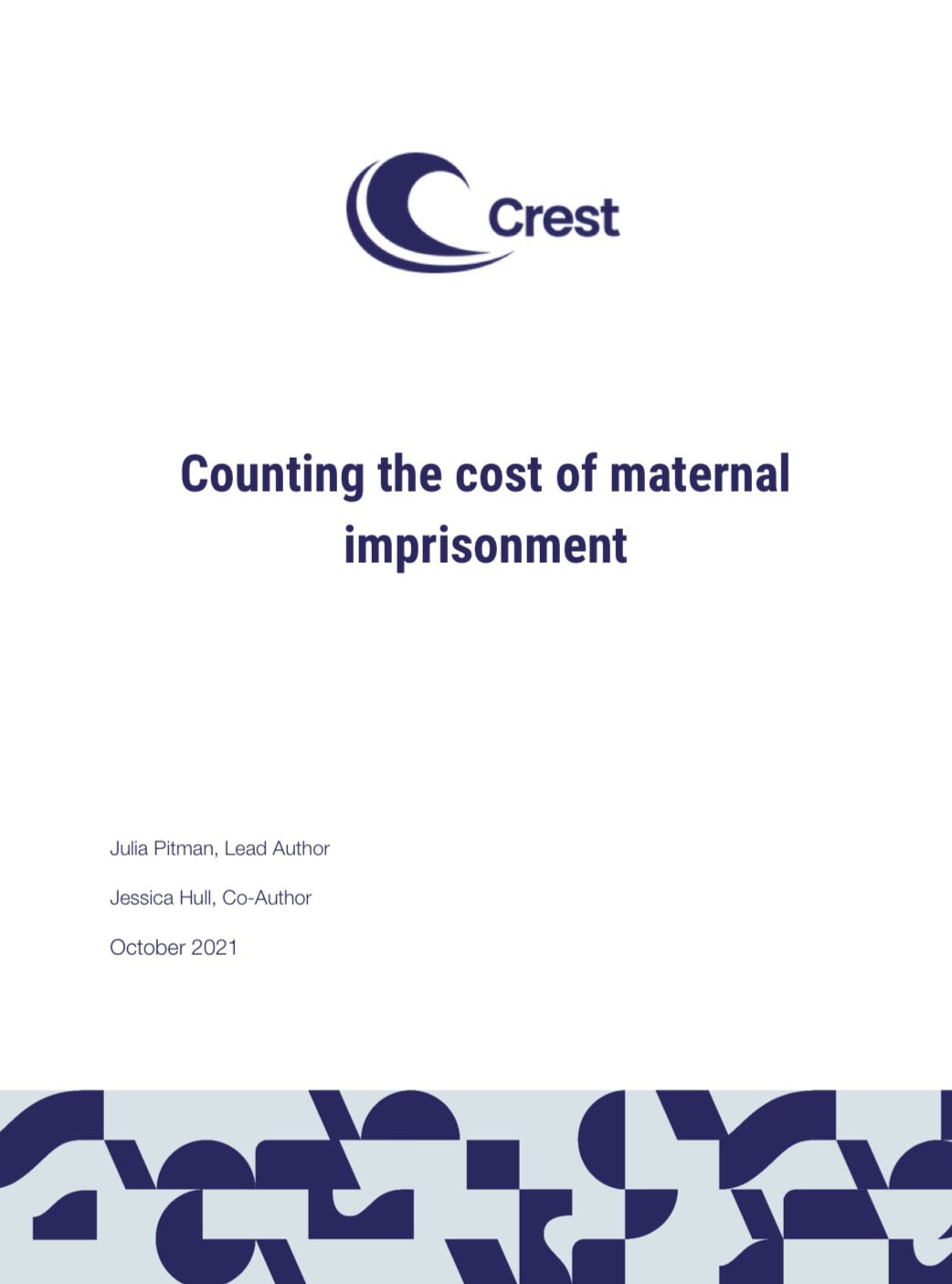 Counting the Cost of Maternal Imprisonment » National Women's Justice ...